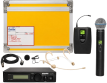 KIT SHURE UHF + MAIN + CRAVATE + HEADSET